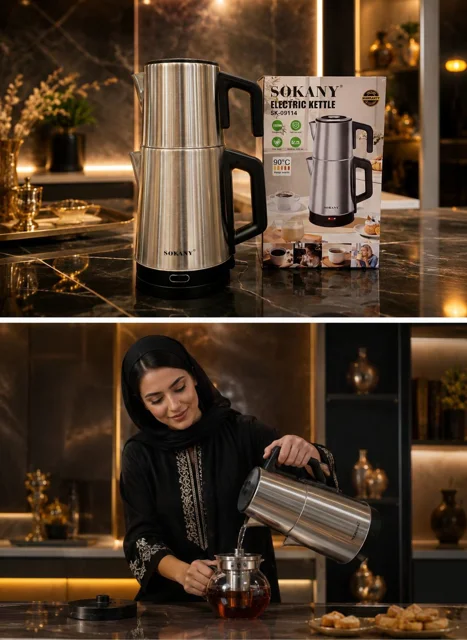 چایساز روهمی تمام استیل سوکانی